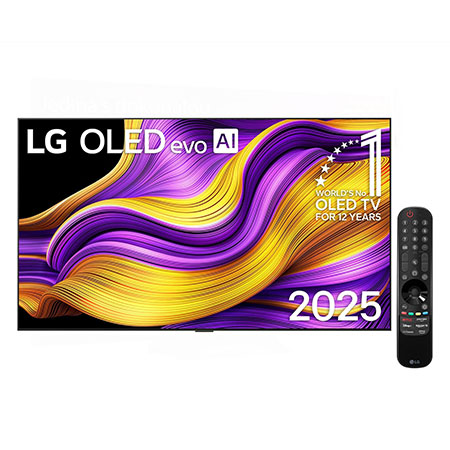77" LG OLED evo AI G5 4K Smart TV 2025 verze pro montáž na stěnu - 5 let záruka na OLED panel