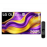 83" LG OLED evo AI G5 4K Smart TV 2025 verze pro montáž na stěnu