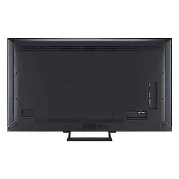 Levý boční pohled na LG QNED evo QNED92 TV.