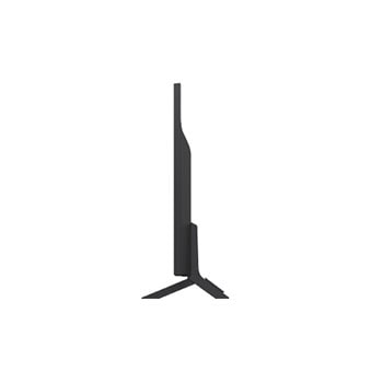 Levý boční pohled na televizor LG QNED82 TV 