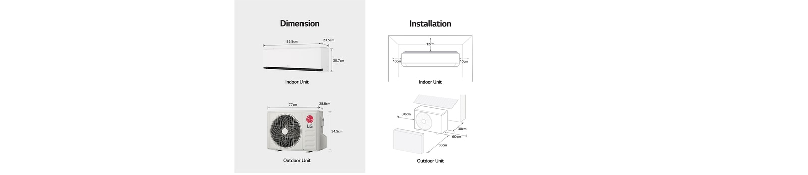 LG Klimatizace LG DualCool Premium 9K BTU, H09S1P