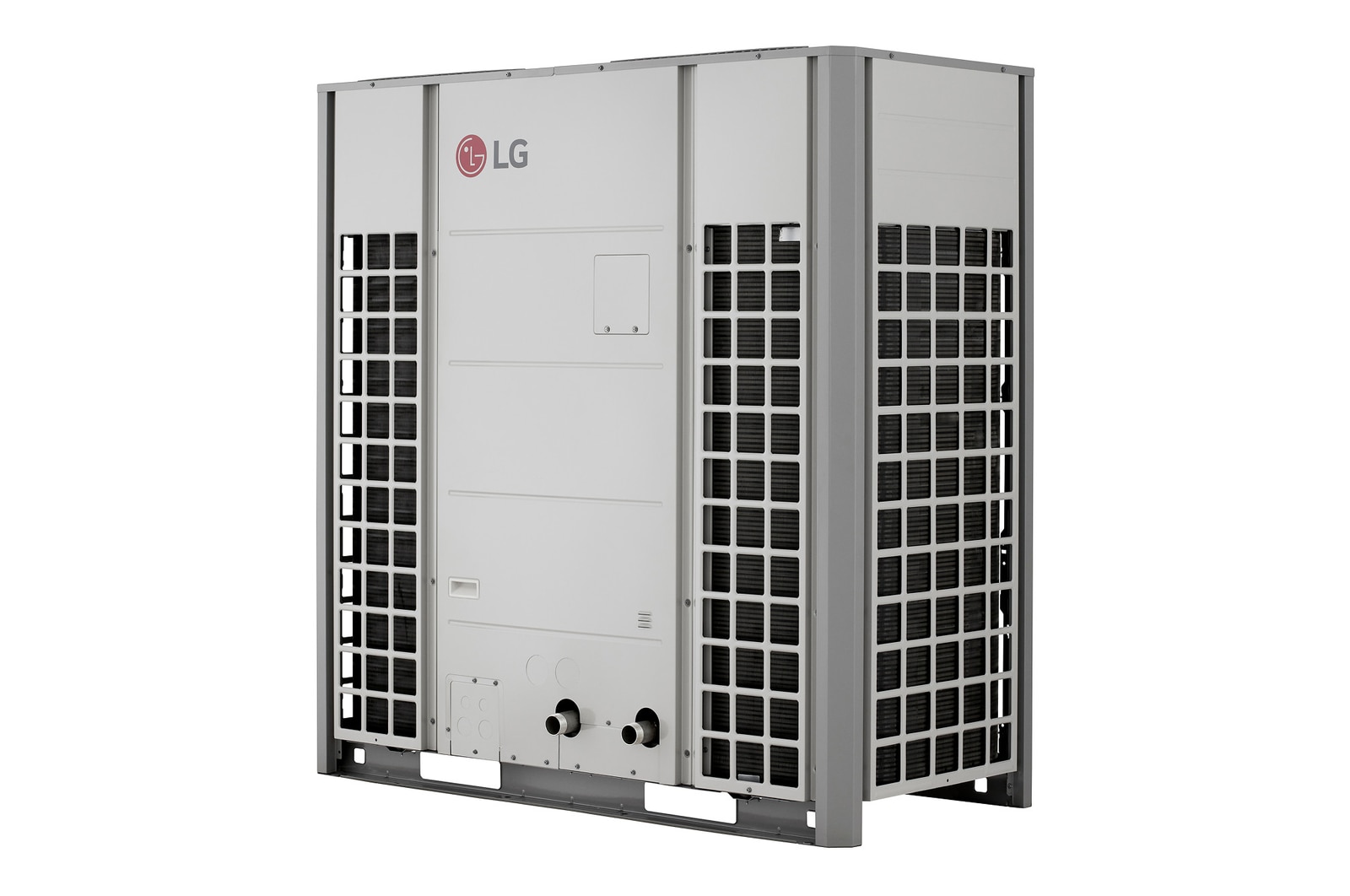 Pohled zprava na venkovní jednotku LG Monobloc 51kW PHCSL0 ENCXLEU + HM513MR UXC0.