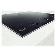 LG Vestavná indukční deska 60cm 2x Flexi zóna, ThinQ™, Černá, CBIZ2437B