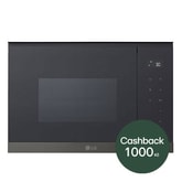 25L Auto Cook Mikrovlnná trouba s grilem, Černá/šedá
