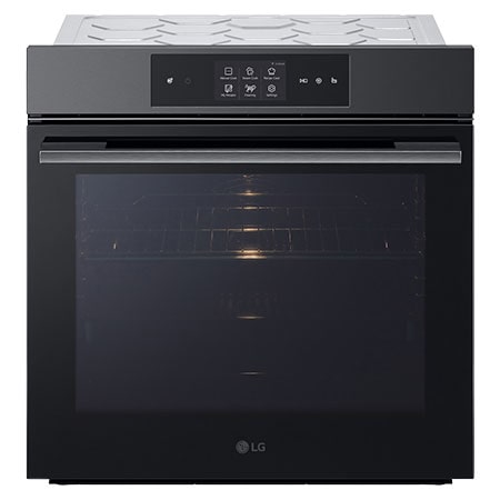 Vestavná parní trouba LG 76 l InstaView™, EasyClean™, Černá/šedá