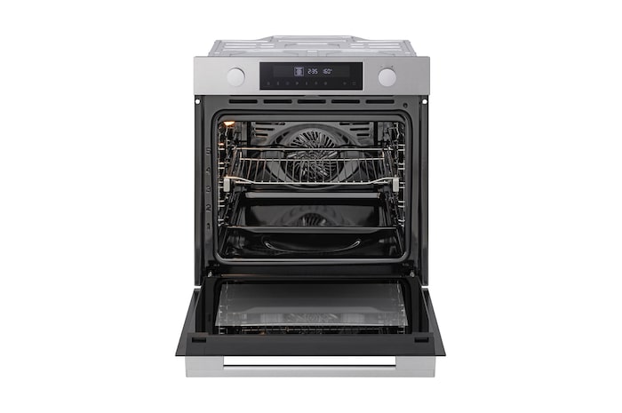 front view of lg WS5D7210S with rack