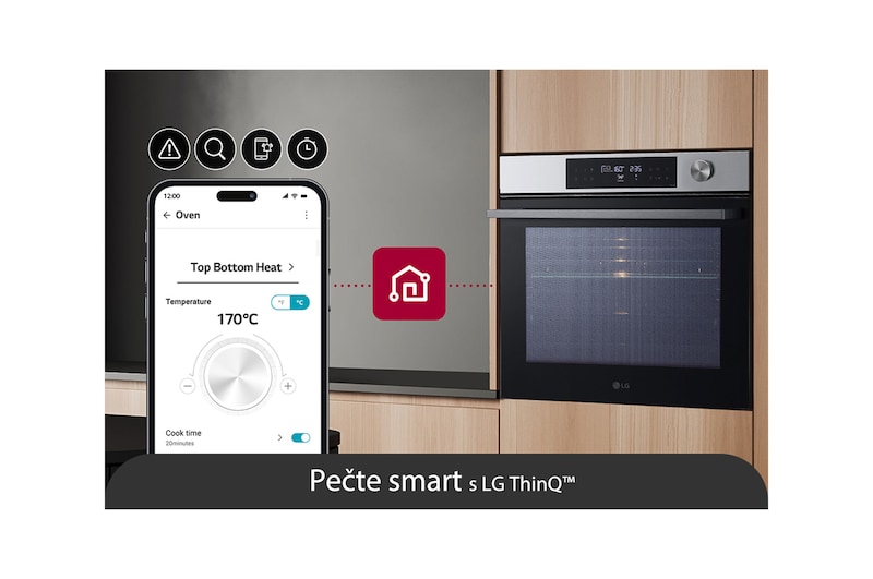 Pečte smart s LG ThinQ™