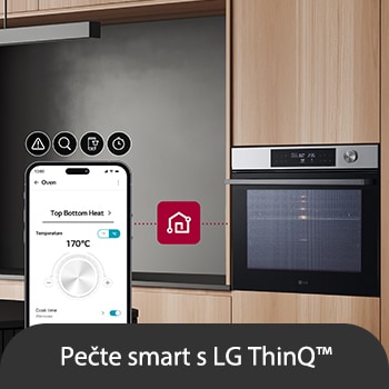 Pečte smart s LG ThinQ™