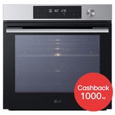 Vestavná trouba LG 76 l InstaView™, EasyClean™, Stříbrná