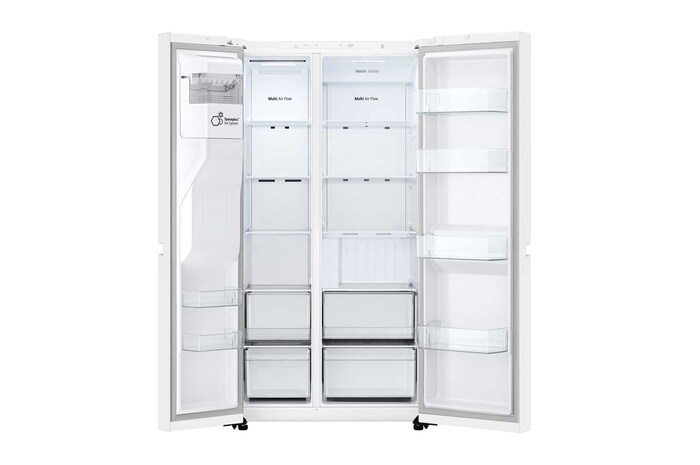 Front door open without food