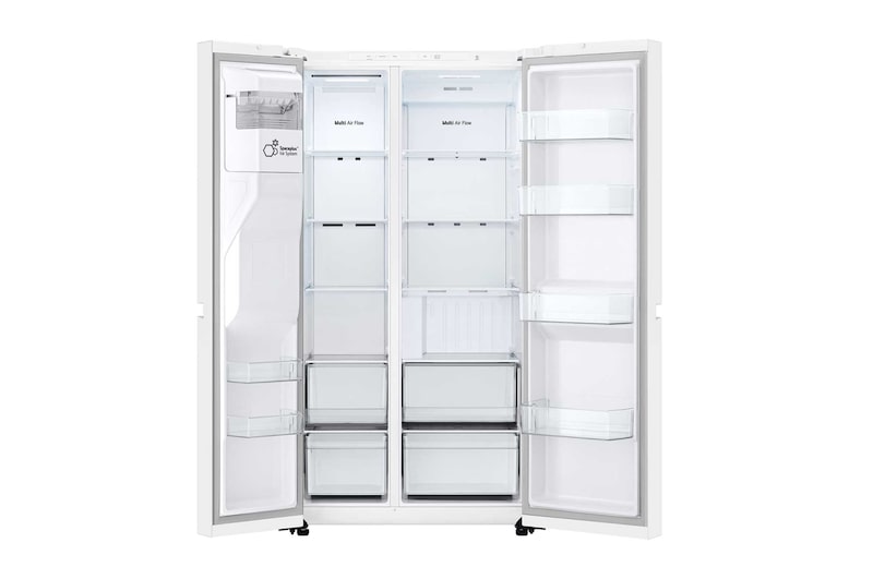 Front door open without food