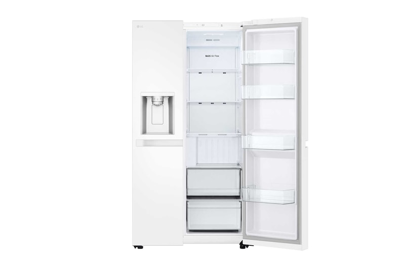 Front door open without food