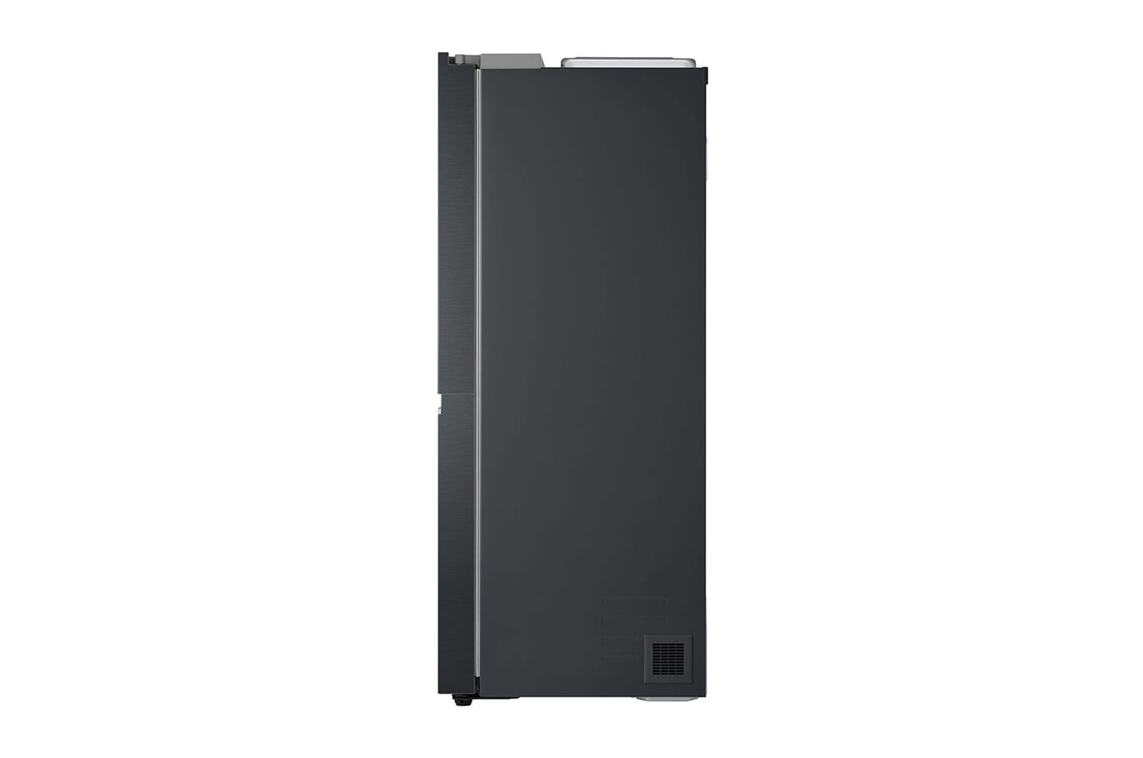 LG Americká chladnička LG | C | 628 l | DoorCooling+™ | UVnano™|Černá/šedá, GSLE91EVAC