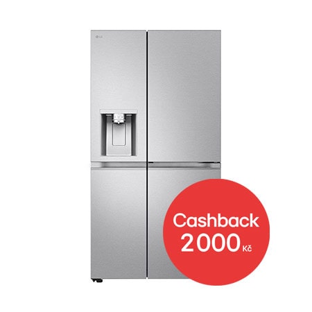 Americká chladnička LG - C - 628 l - DoorCooling+™ - UVnano™-Kovová Sorbet