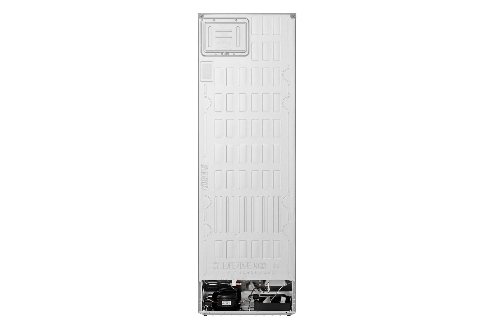 Rozměry a instalace spodní mrazničky LG (gbbs726cpy)
