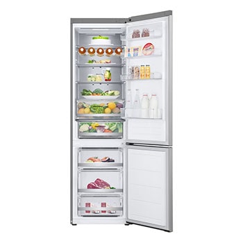 front open with food stored