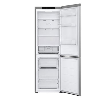 Front view with double door open without food