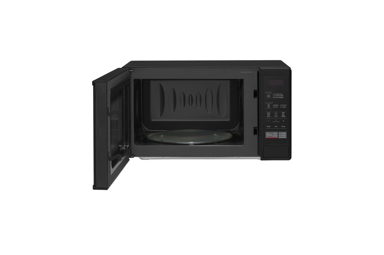 LG Mikrovlnná trouba | 20 l | EasyClean™| Černá, MS2042D