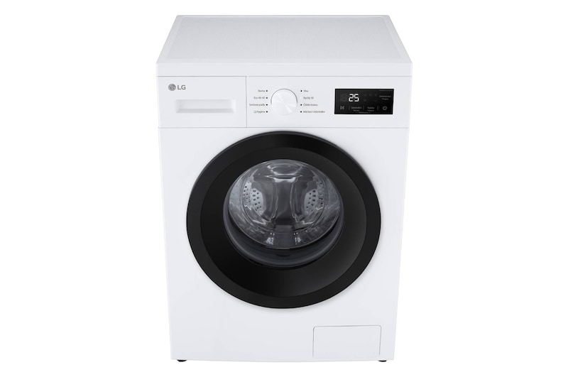 AI Slim pračka LG | 8 kg | A | 1400 ot./min | Rychlý 30' hygienický program | Bílá