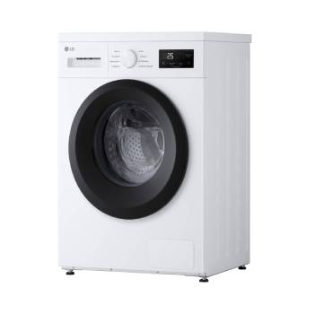 AI Slim pračka LG | 8 kg | A | 1400 ot./min | Rychlý 30' hygienický program | Bílá