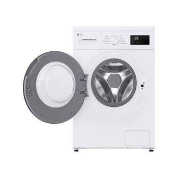 AI Slim pračka LG | 8 kg | A | 1400 ot./min | Rychlý 30' hygienický program | Bílá