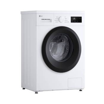 AI Slim pračka LG | 8 kg | A | 1400 ot./min | Rychlý 30' hygienický program | Bílá
