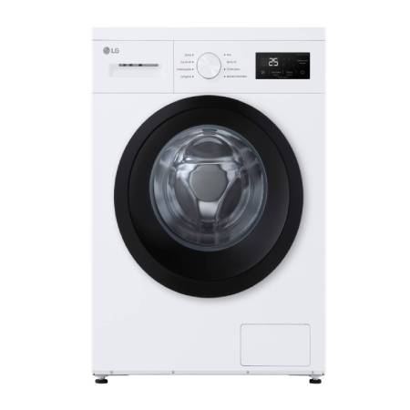 Slim pračka LG - 8 kg - A - 1400 ot./min - Rychlý 30' hygienický program - Bílá