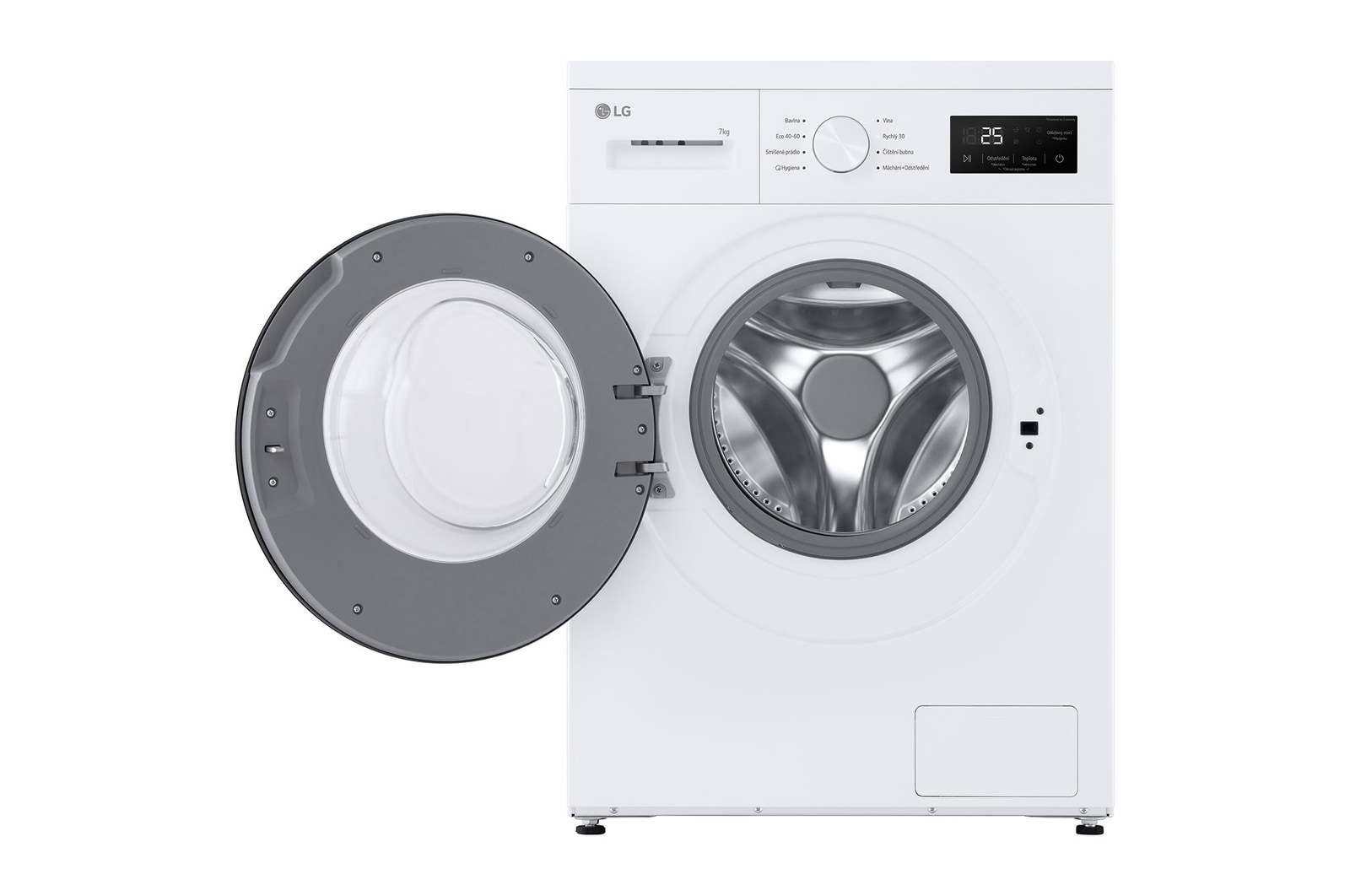 LG Slim pračka LG | 7 kg | A | 1400 ot./min | Rychlý 30' hygienický program | Bílá, F4A10S7NWK