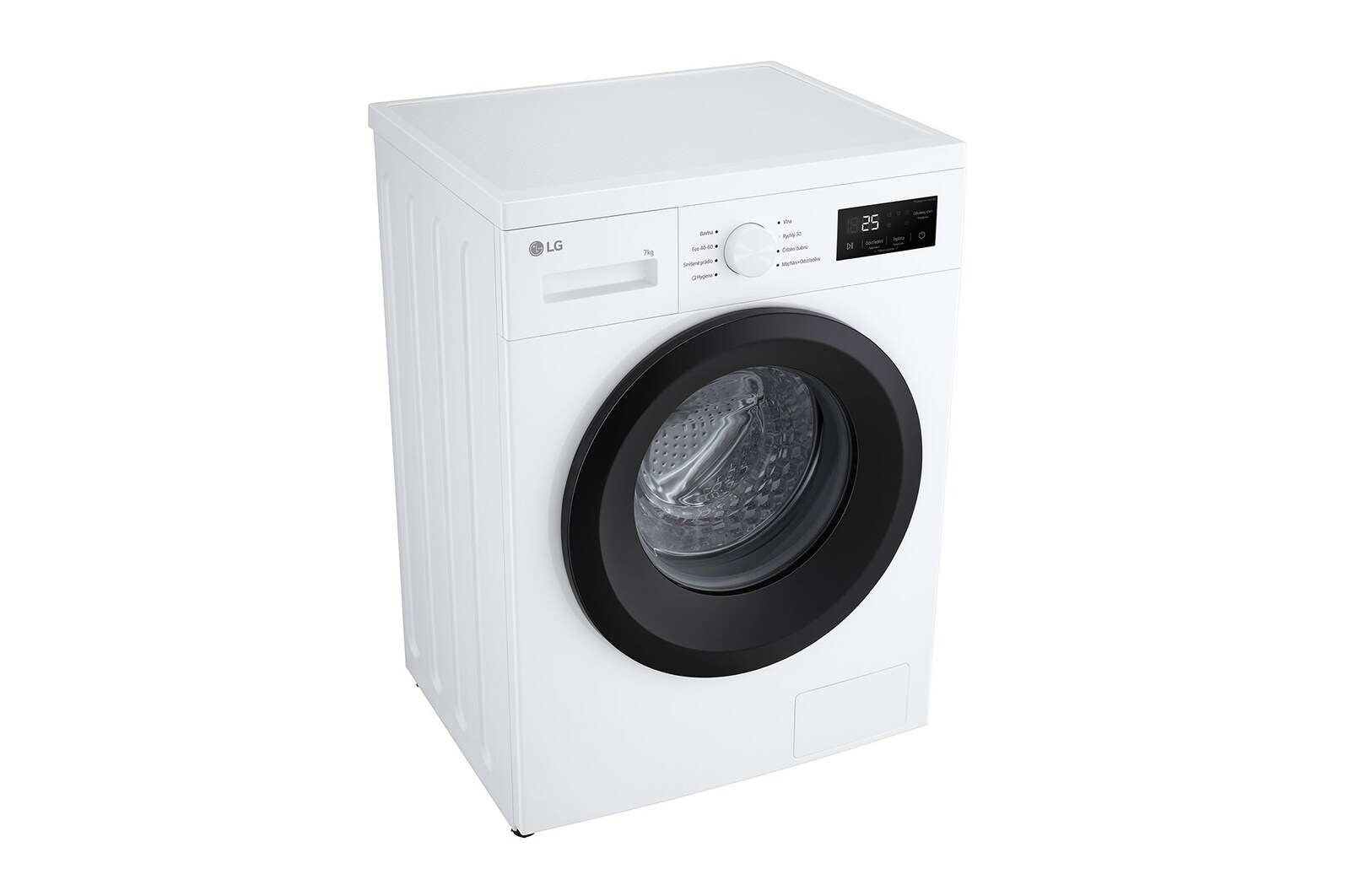 LG Slim pračka LG | 7 kg | A | 1400 ot./min | Rychlý 30' hygienický program | Bílá, F4A10S7NWK