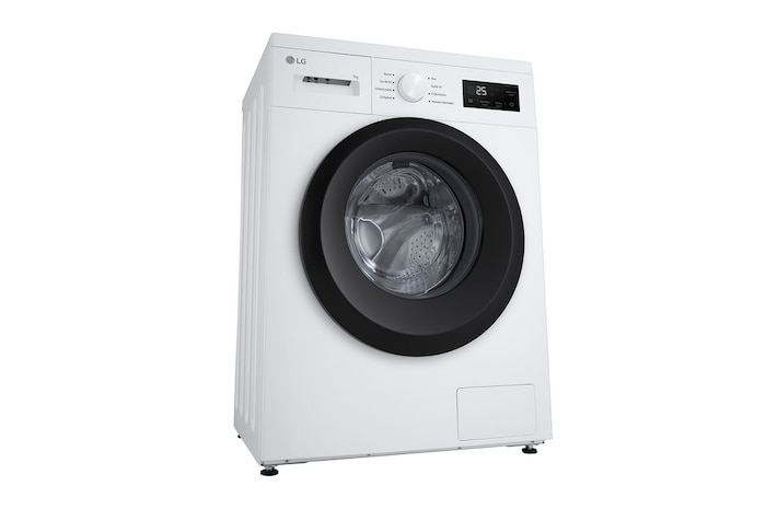 LG Slim pračka LG | 7 kg | A | 1400 ot./min | Rychlý 30' hygienický program | Bílá, F4A10S7NWK