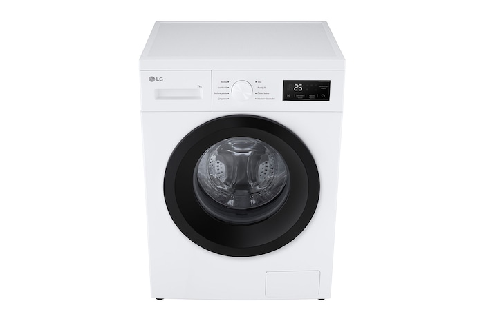 LG Slim pračka LG | 7 kg | A | 1400 ot./min | Rychlý 30' hygienický program | Bílá, F4A10S7NWK