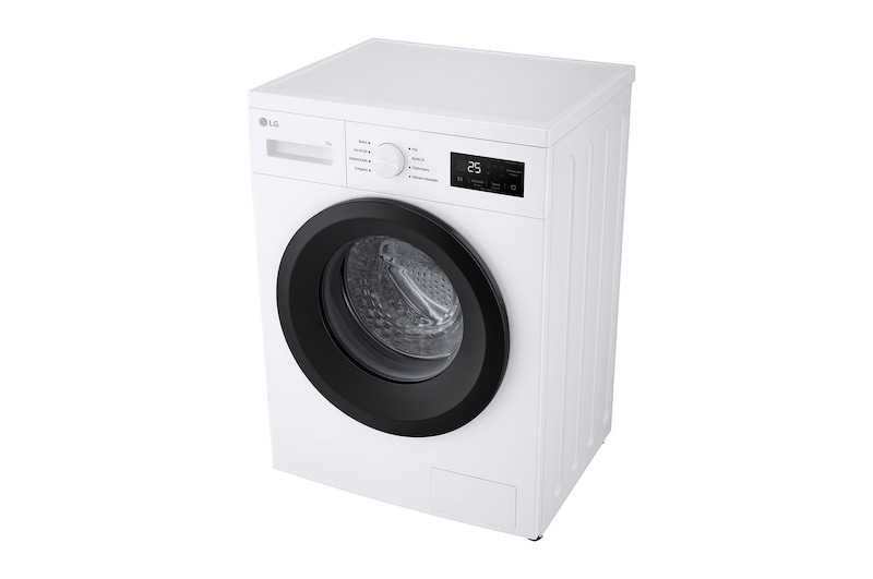 LG Slim pračka LG | 7 kg | A | 1400 ot./min | Rychlý 30' hygienický program | Bílá, F4A10S7NWK