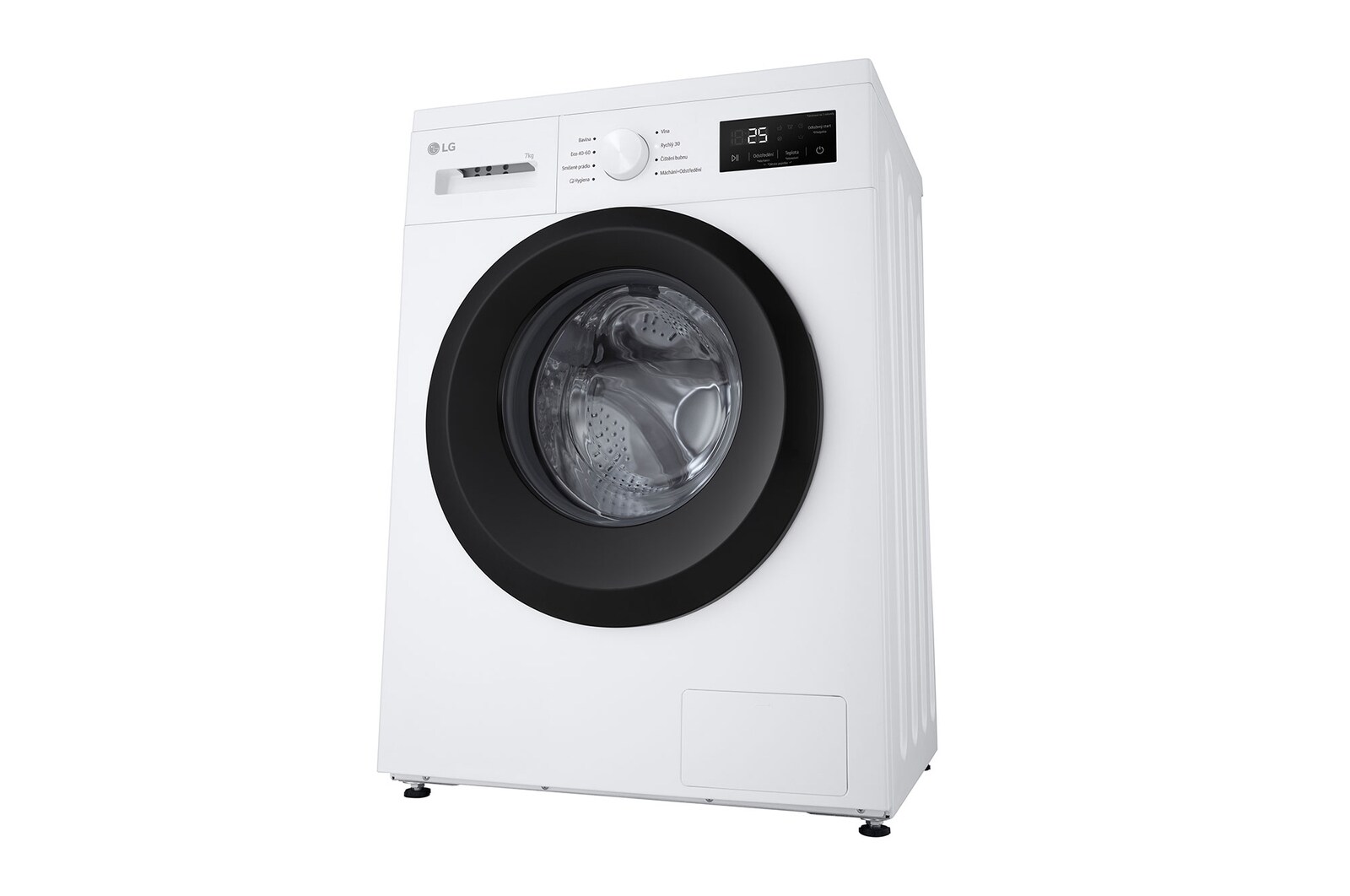 LG Slim pračka LG | 7 kg | A | 1400 ot./min | Rychlý 30' hygienický program | Bílá, F4A10S7NWK