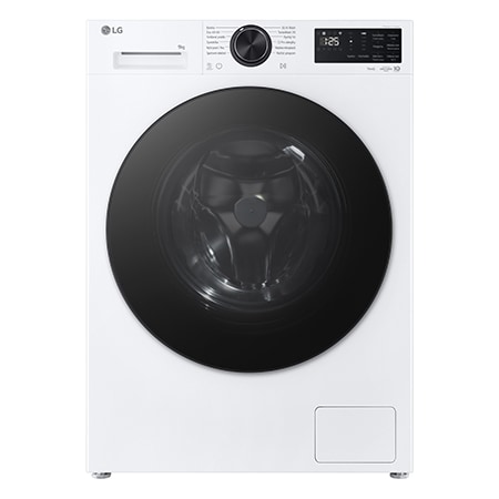 Parní pračka LG - 9 kg - A-40% - 1400 ot./min - TurboWash™360° - ThinQ™-Bílá