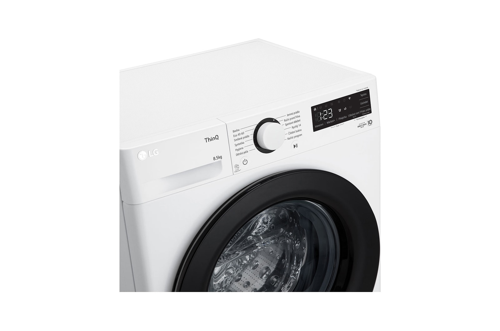 8,5 kg slim pračka LG | 1200 ot./min | Direct Drive™ | AI DD™