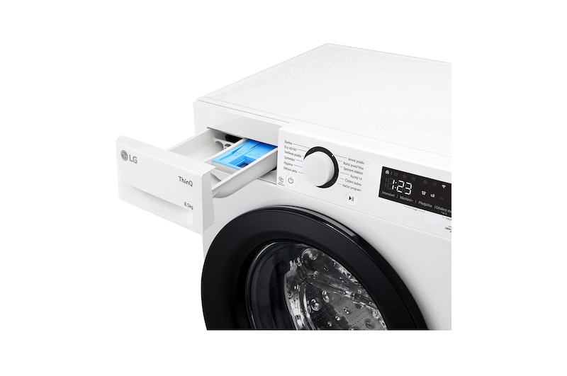 8,5 kg slim pračka LG | 1200 ot./min | Direct Drive™ | AI DD™