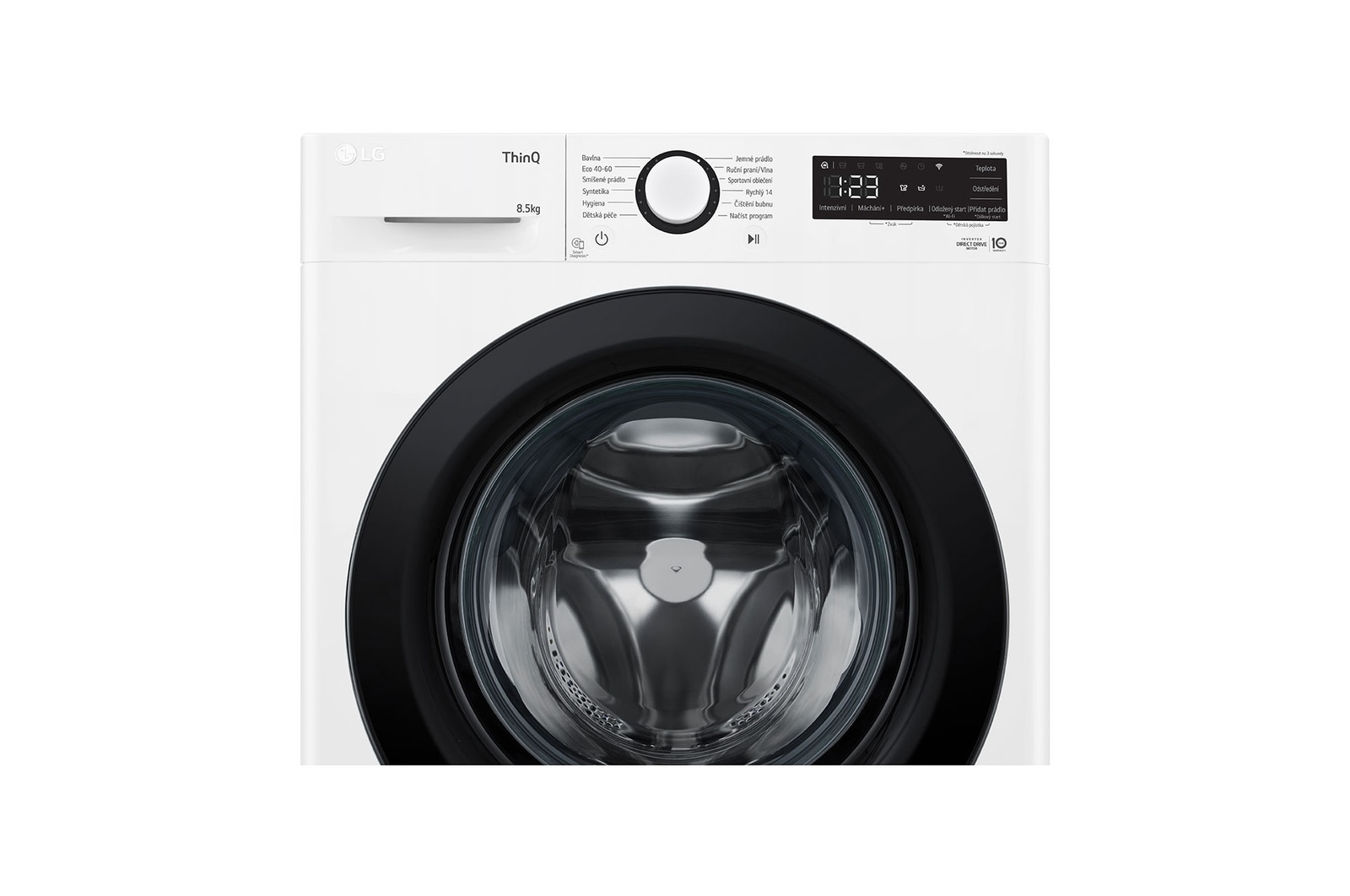 8,5 kg slim pračka LG | 1200 ot./min | Direct Drive™ | AI DD™