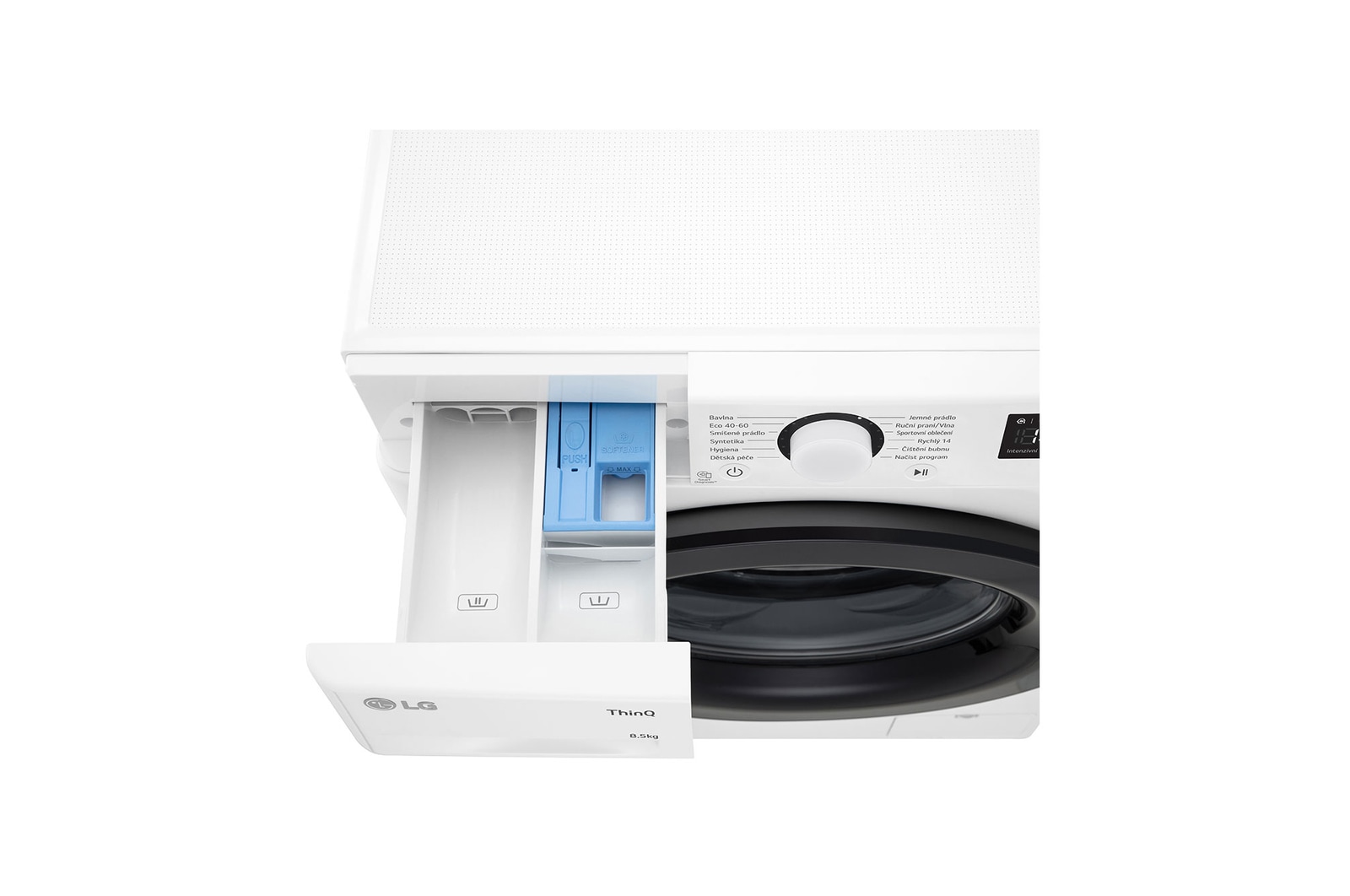 8,5 kg slim pračka LG | 1200 ot./min | Direct Drive™ | AI DD™