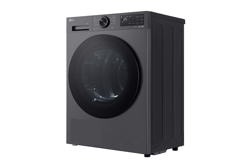 AI Sušička LG | 8 kg | AI DUAL Inverter Heat Pump™ |ThinQ™| Černá/šedá