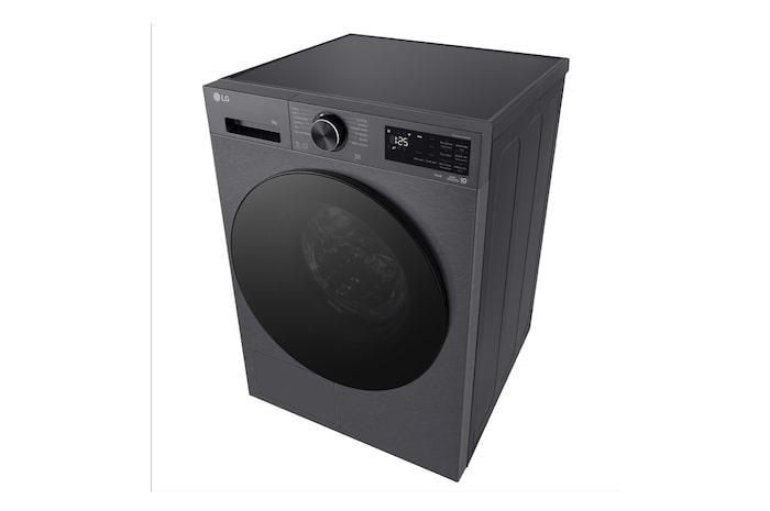 AI Sušička LG | 8 kg | AI DUAL Inverter Heat Pump™ |ThinQ™| Černá/šedá