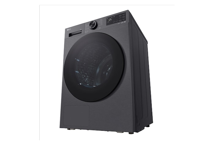 AI Sušička LG | 8 kg | AI DUAL Inverter Heat Pump™ |ThinQ™| Černá/šedá
