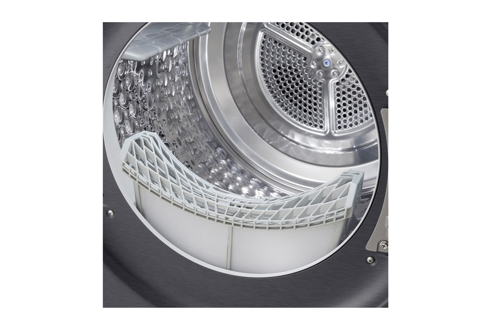 AI Sušička LG | 8 kg | AI DUAL Inverter Heat Pump™ |ThinQ™| Černá/šedá
