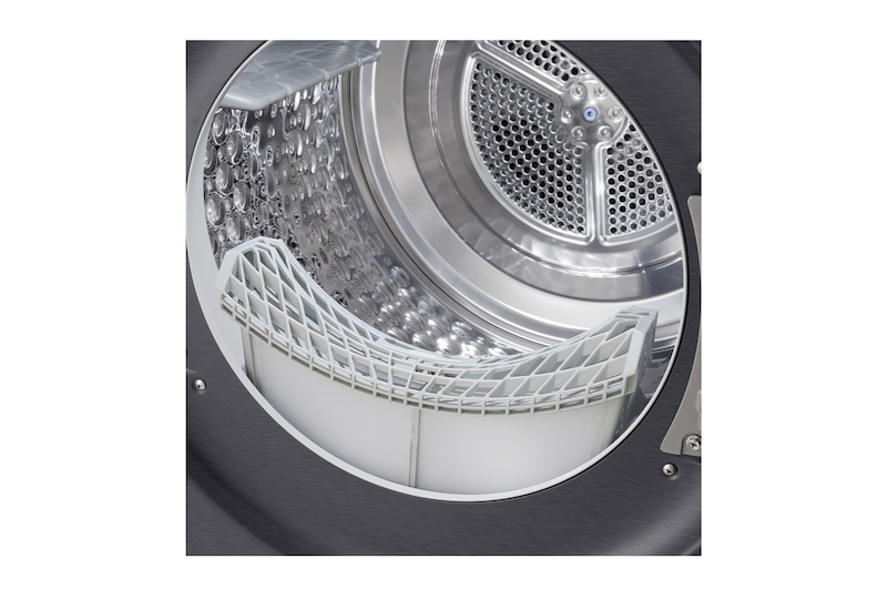 AI Sušička LG | 8 kg | AI DUAL Inverter Heat Pump™ |ThinQ™| Černá/šedá