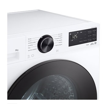 AI Sušička LG | 8 kg | AI DUAL Inverter Heat Pump™ |ThinQ™| Bílá