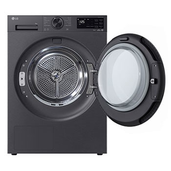 AI Sušička LG | 8 kg | AI DUAL Inverter Heat Pump™ |ThinQ™| Černá/šedá