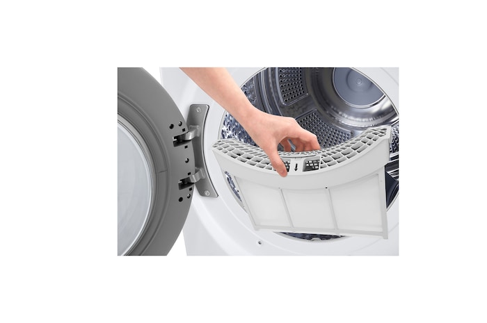 LG Sušička LG | 18 kg | AI DUAL Inverter Heat Pump™ |ThinQ™|Bílá, RH18U8AVCW