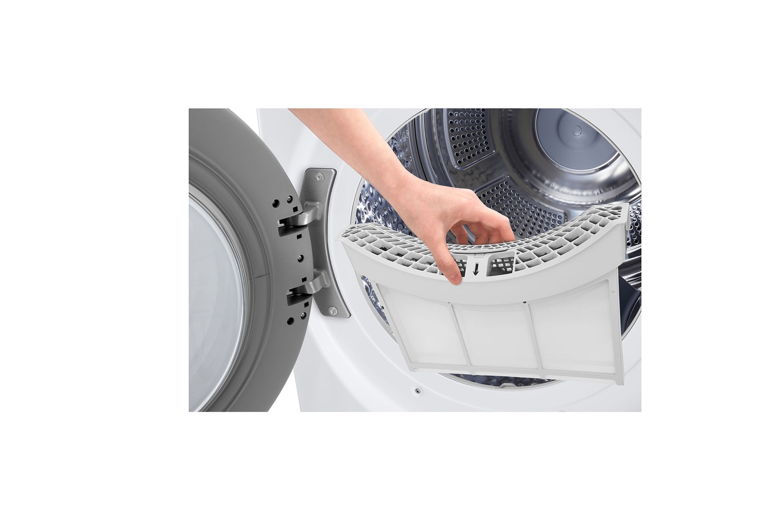 LG Sušička LG | 18 kg | AI DUAL Inverter Heat Pump™ |ThinQ™|Bílá, RH18U8AVCW