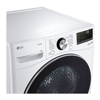 LG Sušička LG | 18 kg | AI DUAL Inverter Heat Pump™ |ThinQ™|Bílá, RH18U8AVCW