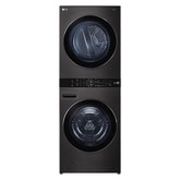 LG WashTower, Černá/šedá,17/16 kg, 1100 ot./min, TurboWash™360°