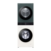 LG WashTower | 12 / 10 kg |1400 ot./min | AI DD™ | TurboWash™360°| Bílá/zelená